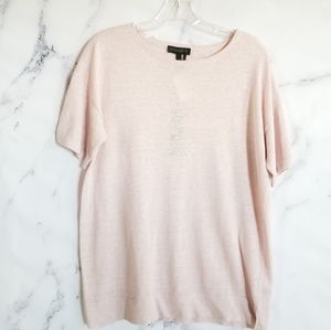 DonnaKaran New York Dusty Rose Knit Sweater